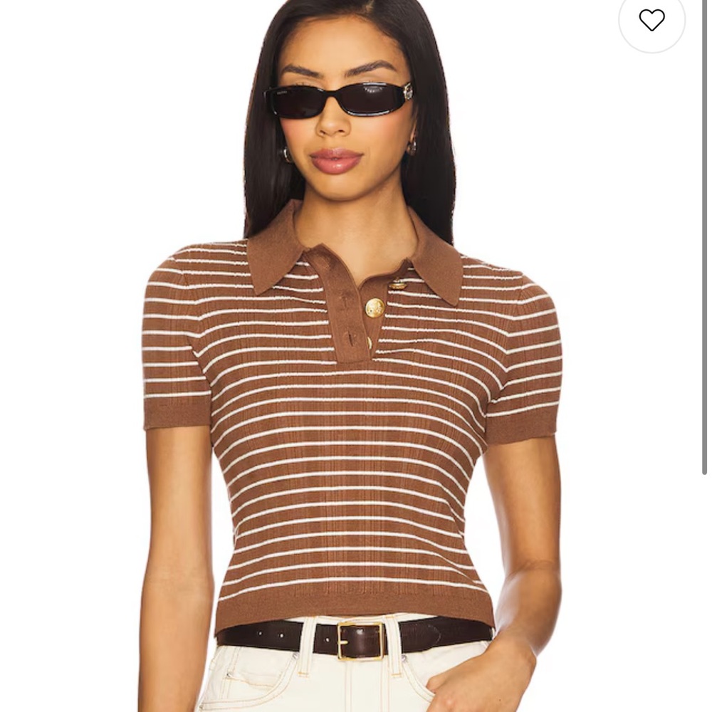 REVOLVE – polo top